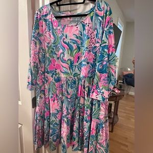 Lilly Pulitzer Geanna Dress Golden Hour